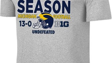 Michigan Football Undefeated Seasons