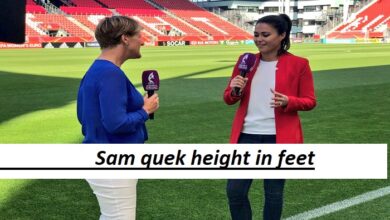 sam quek height in feet