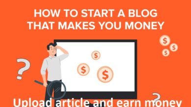 upload article and earn money