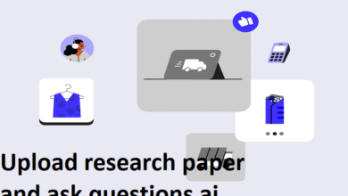 upload research paper and ask questions ai
