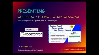 uploading first project on codecanyon